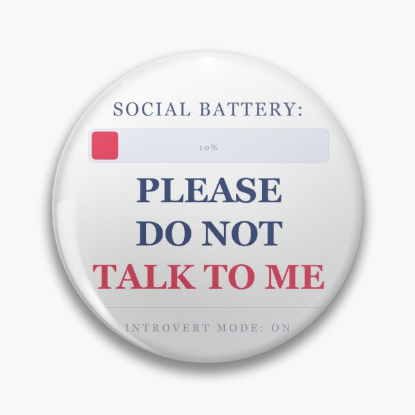 Item preview, Please Do Not Talk To Me Introvert designed and sold by InkRise Studio.