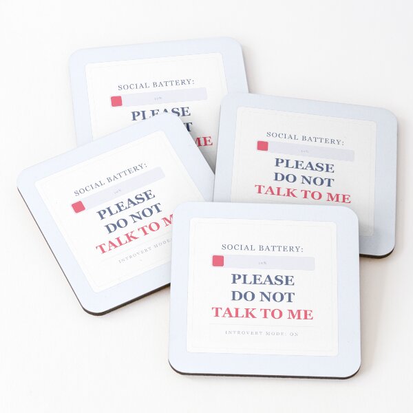 Item preview, Please Do Not Talk To Me Introvert designed and sold by InkRise Studio.