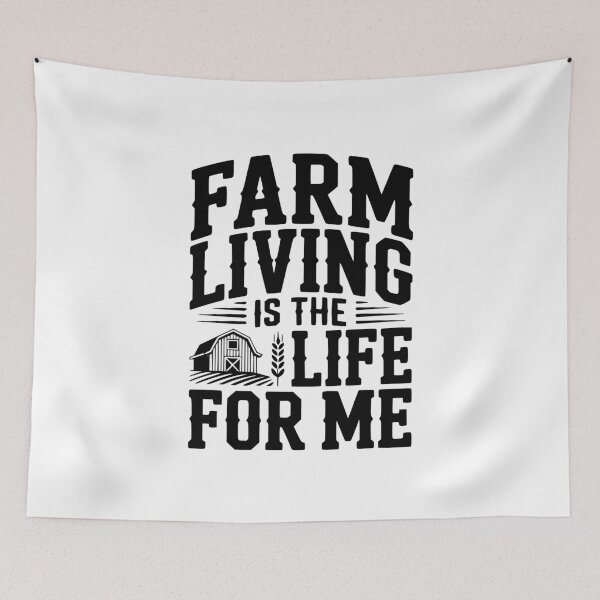 Item preview, Farm Living Is The Life For Me designed and sold by Frank Ring.
