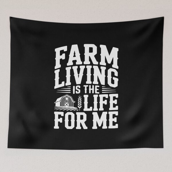 Item preview, Farm Living Is The Life For Me designed and sold by Frank Ring.