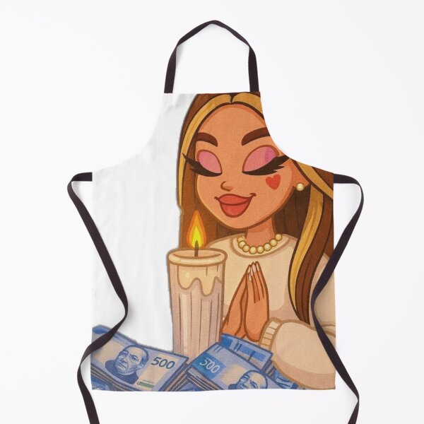 Item preview, Financial Manifestation Law of Attraction Rich Girl Cartoon designed and sold by     Pink Chaos Club.