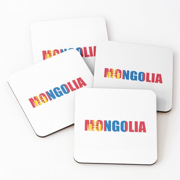 Artikelvorschau, Mongolische Flagge MN entworfen und verkauft von shitpostee.