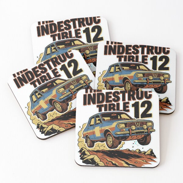 Item preview, Retro Renault 12 Indestructible Classic Rally Car Graphic designed and sold by EKHOAISTORE.