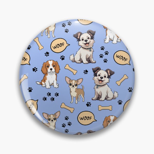 Item preview, Playful Puppy Parade designed and sold by AleksaDesignMTL.