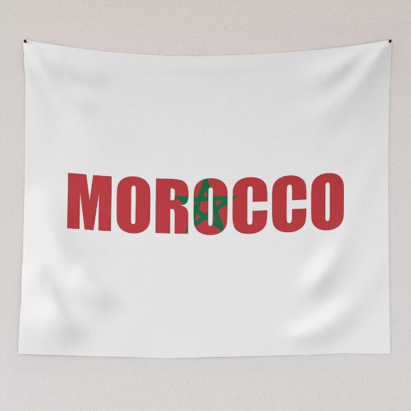 Item preview, Morocco Flag MA designed and sold by shitpostee.