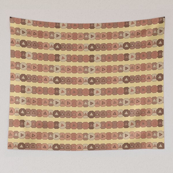 Item preview, Marfa Earth Tone Geometric Stripe Pattern designed and sold by Patterns 1920.