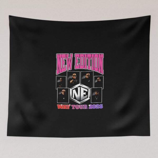 Item preview, Retro New Edition Way Music Tour 2026 designed and sold by EviBenbato.