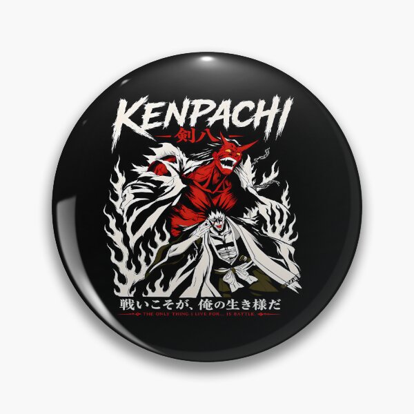 Item preview, Kenpachi Zaraki -Demon Form  - Epic Anime Warrior Aesthetic Design designed and sold by Trinidesigns123.