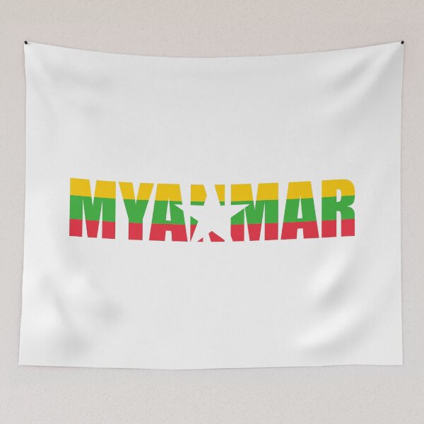 Item preview, Myanmar Flag MM designed and sold by shitpostee.