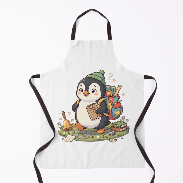 Item preview, Back to School Penguin designed and sold by MzulhilmiZam.