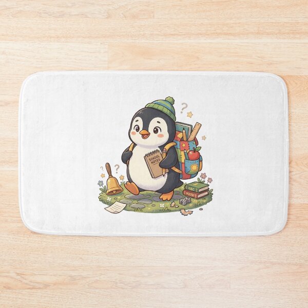 Item preview, Back to School Penguin designed and sold by MzulhilmiZam.