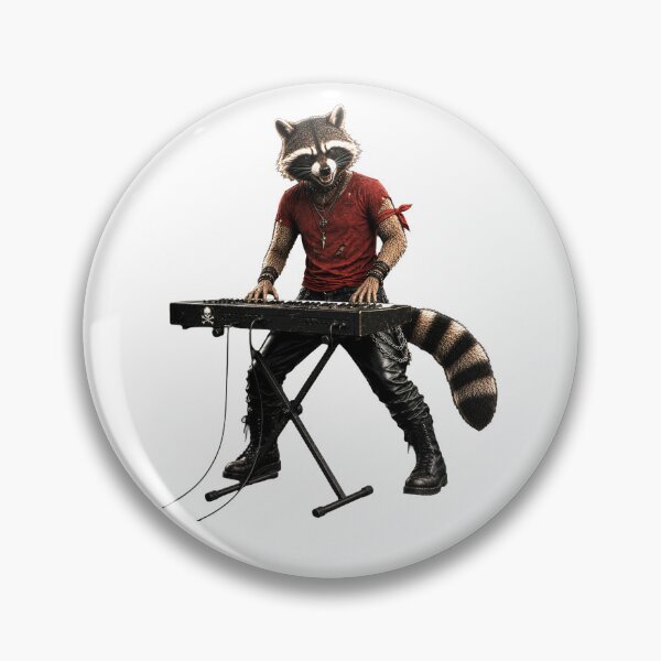 Item preview, Funny Raccoon Keyboard Player Gifts For Musicians designed and sold by Bisonia.