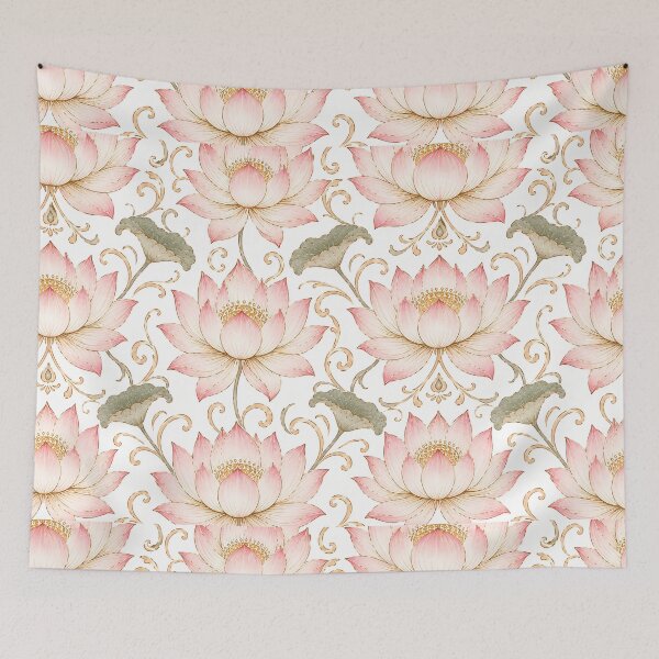 Item preview, buddha Pink and gold Lotus designed and sold by ElexisND.