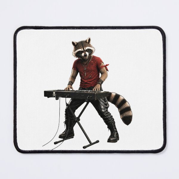 Item preview, Funny Raccoon Keyboard Player Gifts For Musicians designed and sold by Bisonia.