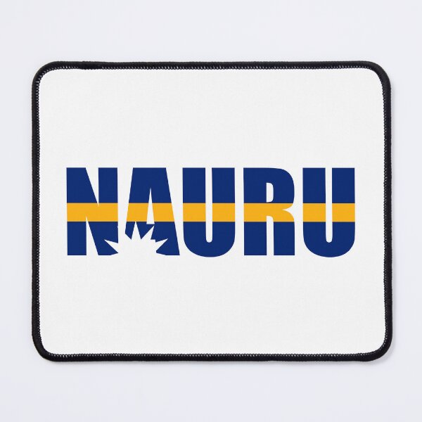 Item preview, Nauru Flag NR designed and sold by shitpostee.