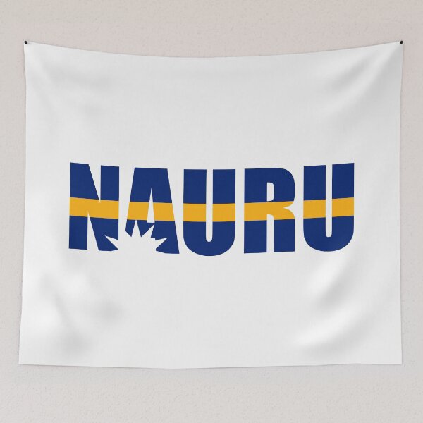 Item preview, Nauru Flag NR designed and sold by shitpostee.