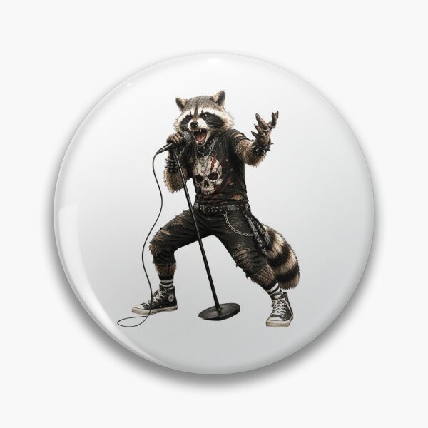Item preview, Funny Raccoon Vocalist Gifts For Musicians designed and sold by Bisonia.