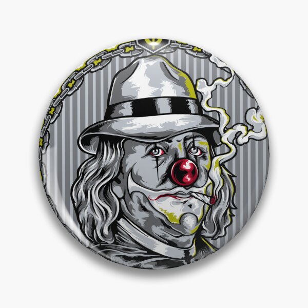 Item preview, Benjamin Franklin Clown Gangster Vector T-Shirt Design designed and sold by BrewChef.