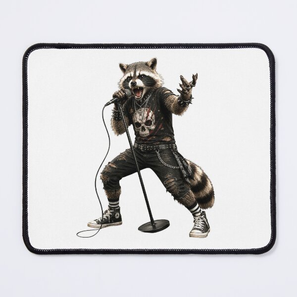 Item preview, Funny Raccoon Vocalist Gifts For Musicians designed and sold by Bisonia.