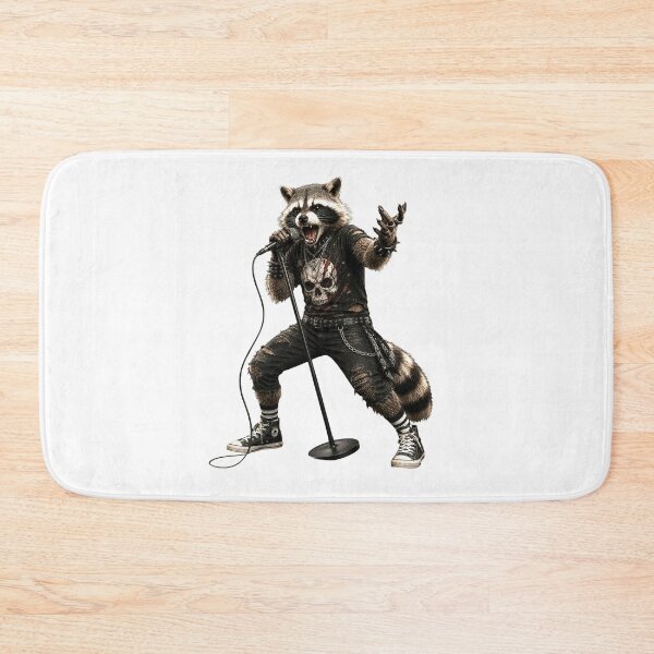 Item preview, Funny Raccoon Vocalist Gifts For Musicians designed and sold by Bisonia.