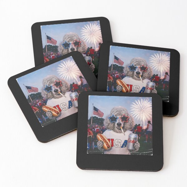 Item preview, Patriotic USA Goldendoodle Dog 4th of July Funny 250 Years American designed and sold by PixlCrypt.