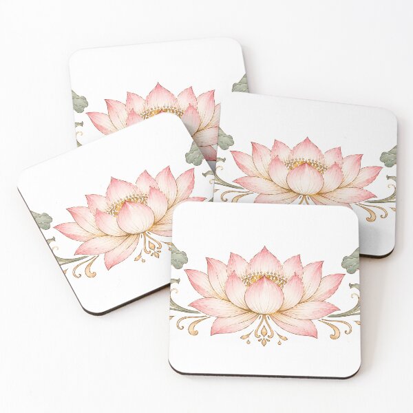 Item preview, buddha Pink and gold Lotus designed and sold by ElexisND.