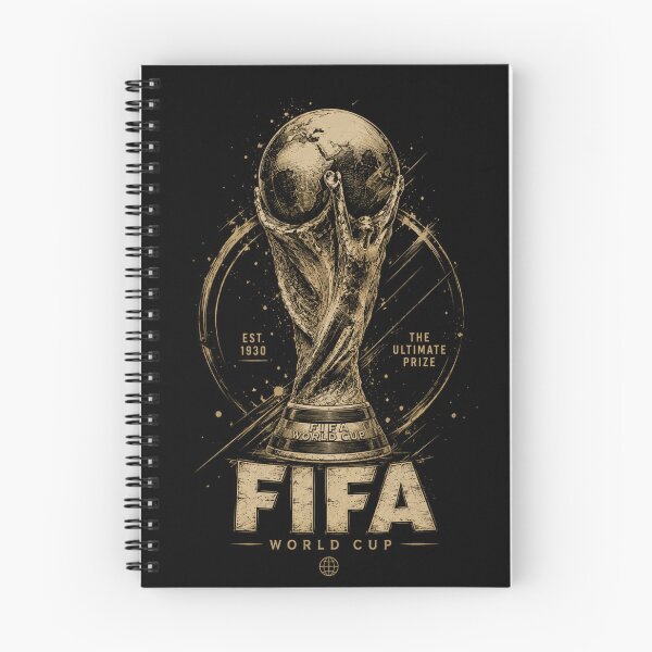 Item preview, FIFA World Cup Golden Trophy Vintage Design designed and sold by LaylaArtStudio.