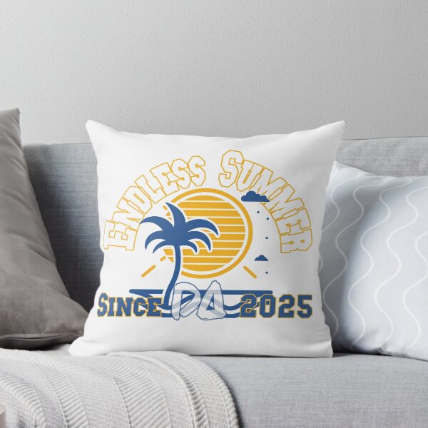 Item preview, Endless Summer Vintage Varsity Palm Tree Retro Sunset Coastal Beach Streetwear Graphic designed and sold by DesignArtist.ia.