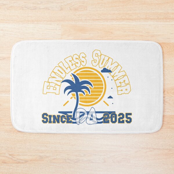 Item preview, Endless Summer Vintage Varsity Palm Tree Retro Sunset Coastal Beach Streetwear Graphic designed and sold by DesignArtist.ia.