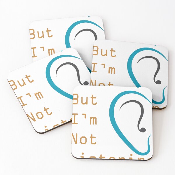 Item preview, I Can Hear You But I Am Not Listening designed and sold by karmastore.