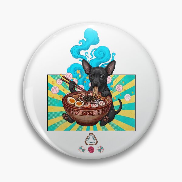 Item preview, Pharaoh hound in a Ramen Bowl – Kawaii Noodle Pup Art designed and sold by m-yoga-store.