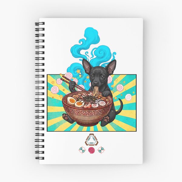 Item preview, Pharaoh hound in a Ramen Bowl – Kawaii Noodle Pup Art designed and sold by m-yoga-store.