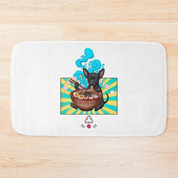 Item preview, Pharaoh hound in a Ramen Bowl – Kawaii Noodle Pup Art designed and sold by m-yoga-store.