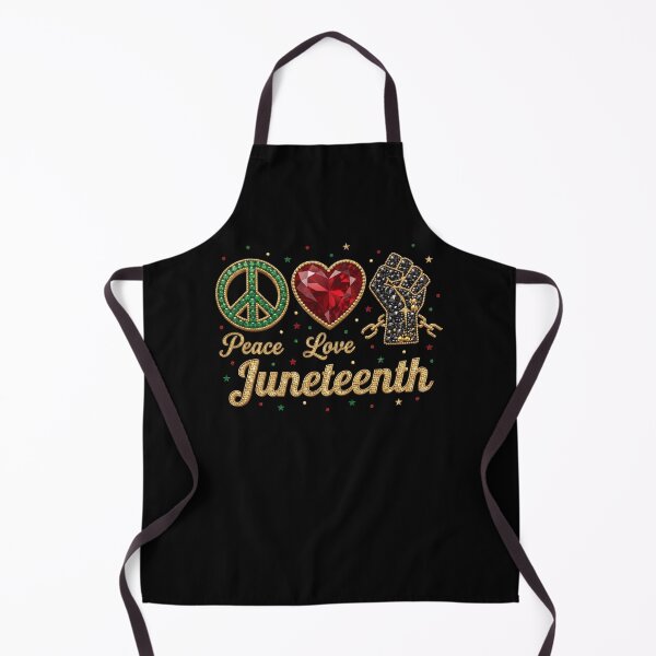 Item preview, Peace Love Juneteenth Black History Freedom Celebration designed and sold by PixlCrypt.