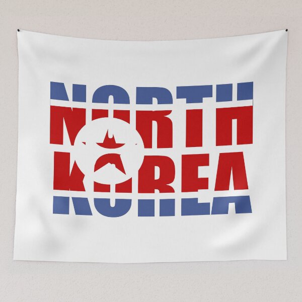 Item preview, North Korea Flag KP designed and sold by shitpostee.
