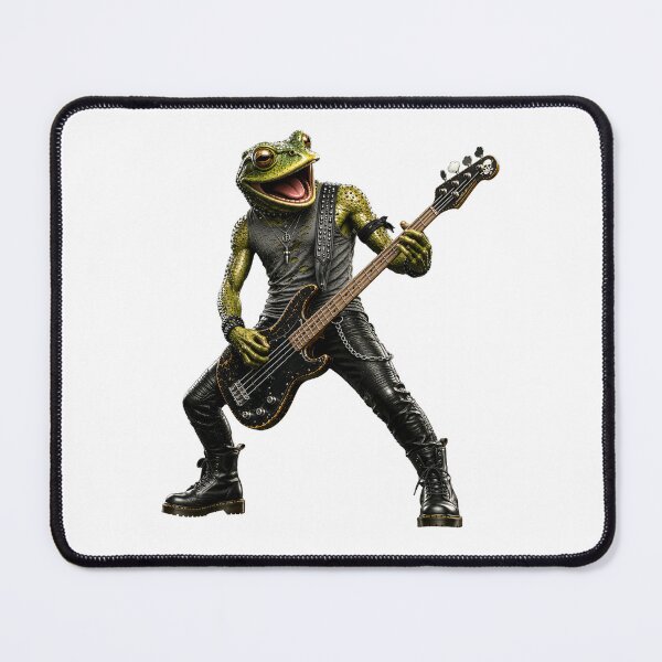 Item preview, Funny Frog Bass Player Gifts For Musicians designed and sold by Bisonia.