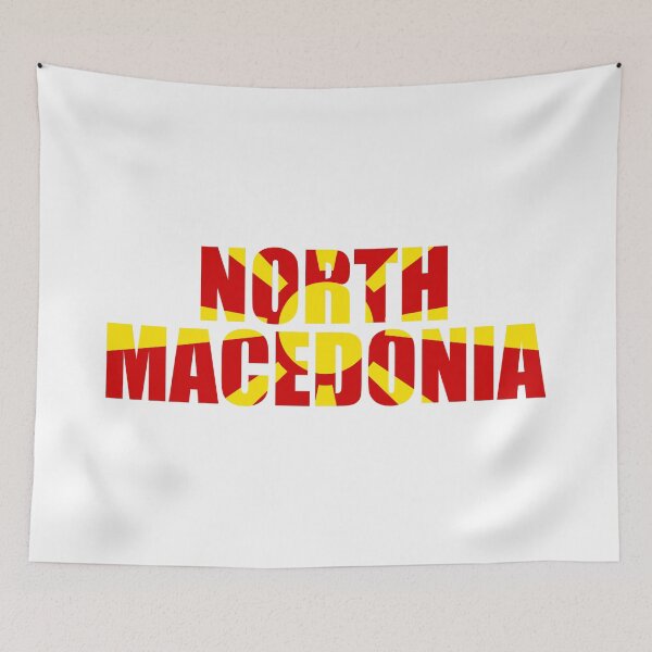Item preview, North Macedonia Flag MK designed and sold by shitpostee.