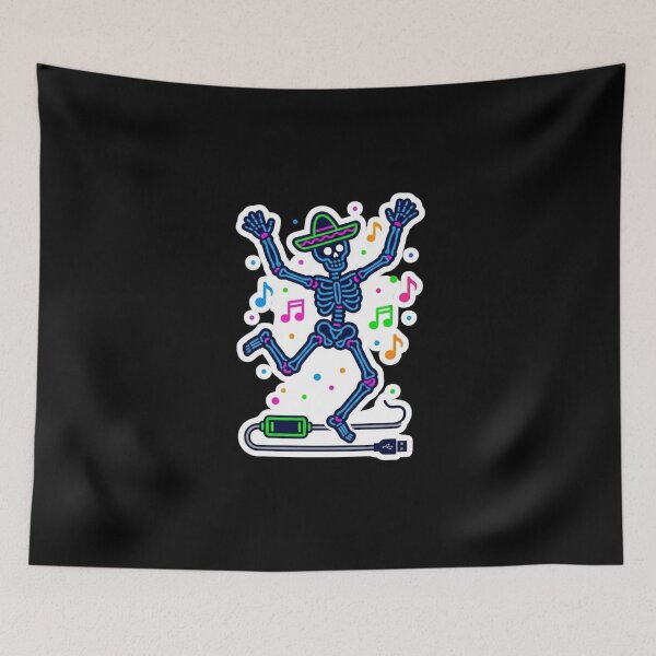 Item preview, Cyberpunk Neon Spooky Ghost Candy - High Contrast Halloween Die Cut Sticker designed and sold by alalame.