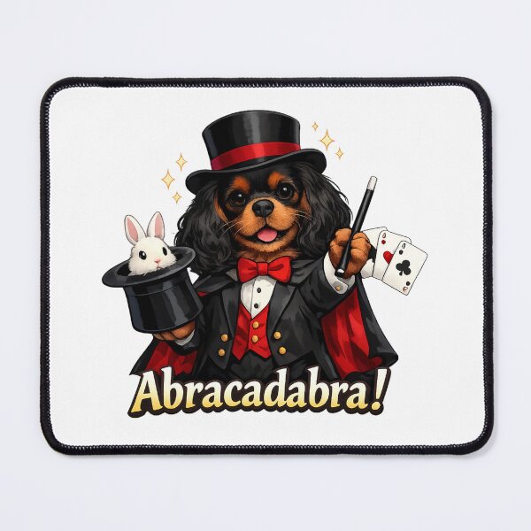 Item preview, Abracadabra! The Magical Black&Tan Cavalier designed and sold by SpottyRainbow.