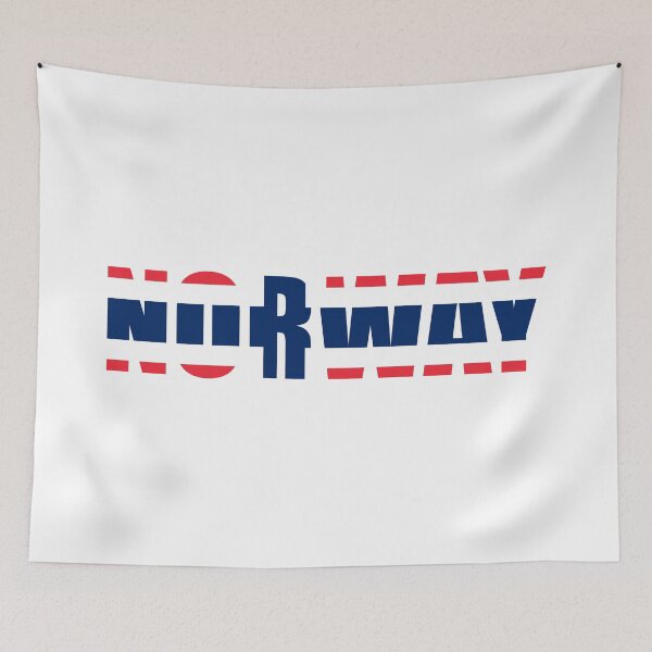 Artikelvorschau, Norwegen Flagge NEIN entworfen und verkauft von shitpostee.