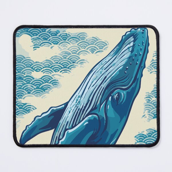 Item preview, The Great Blue Whale designed and sold by BHP Studio.