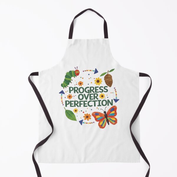 Item preview, Progress Over Perfection Butterfly Growth Motivation designed and sold by PixlCrypt.