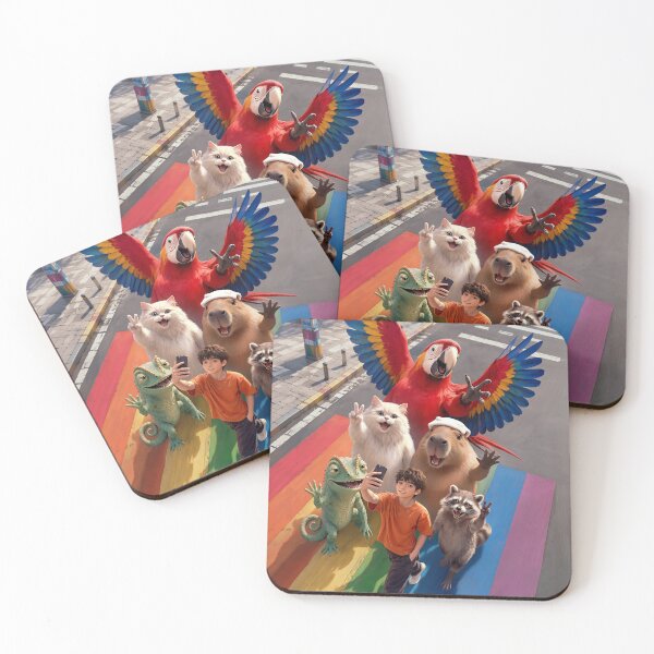 Item preview, Selfie Boy Rainbow Crossing designed and sold by ZKOZKOHI.