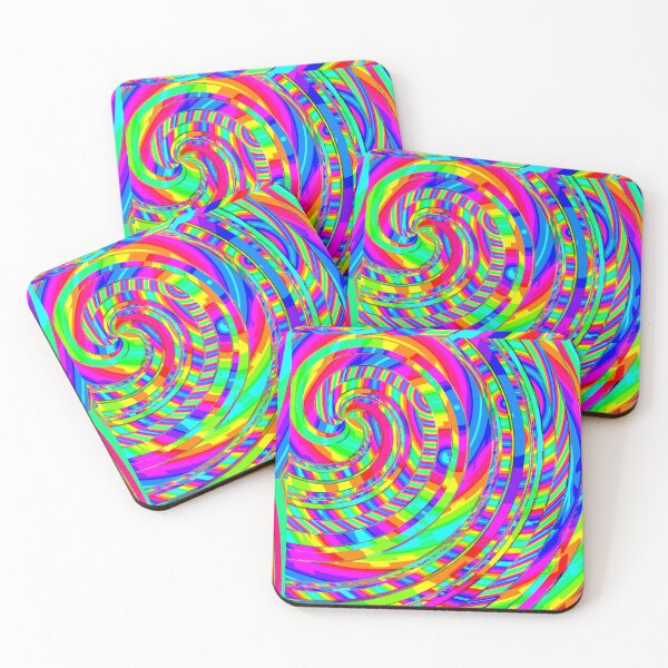 Item preview, swirl rainbow heatwave designed and sold by oddityghosting.