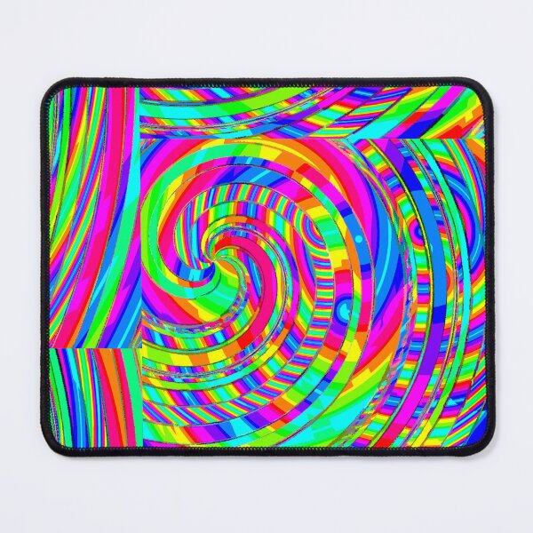 Item preview, swirl rainbow heatwave designed and sold by oddityghosting.