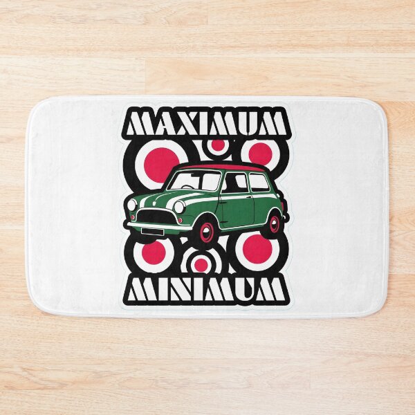 Item preview, Retro Classic Mini Cooper Swinging London Mod Car Graphic designed and sold by EKHOAISTORE.