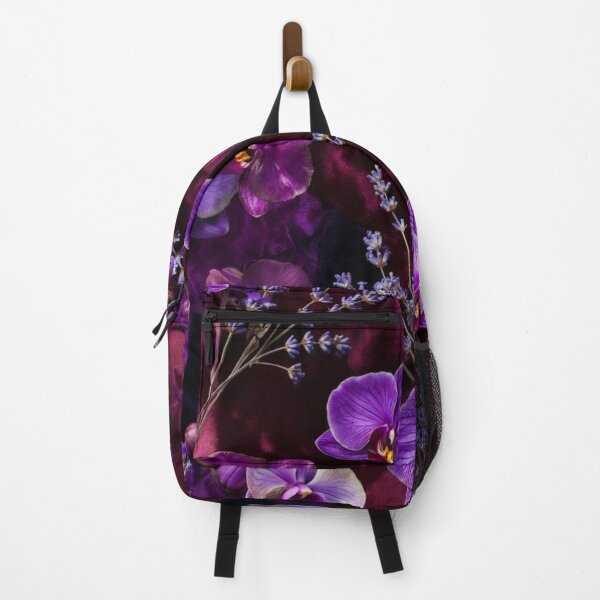 Item preview, Vibrant Purple and Magenta Floral Pattern designed and sold by IntelliMindDesigns.