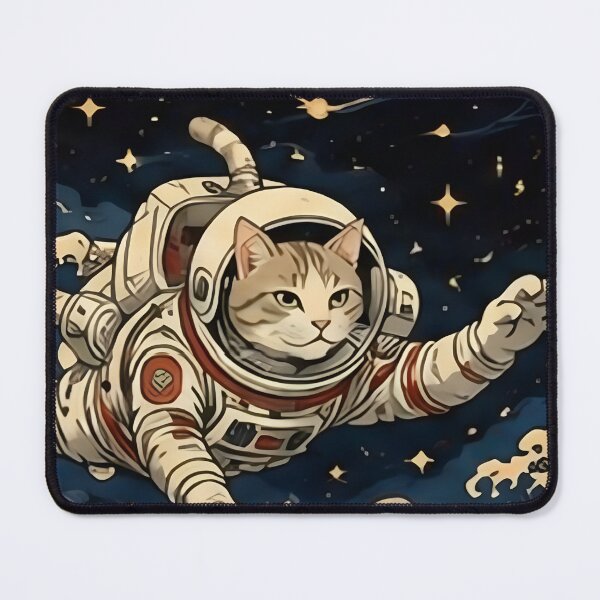Item preview, Astronaut Cat designed and sold by kocha-014.