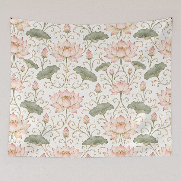 Item preview, buddha Pink and gold Lotus designed and sold by ElexisND.