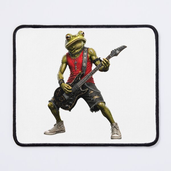 Item preview, Funny Frog Guitar Player Gifts For Musicians designed and sold by Bisonia.